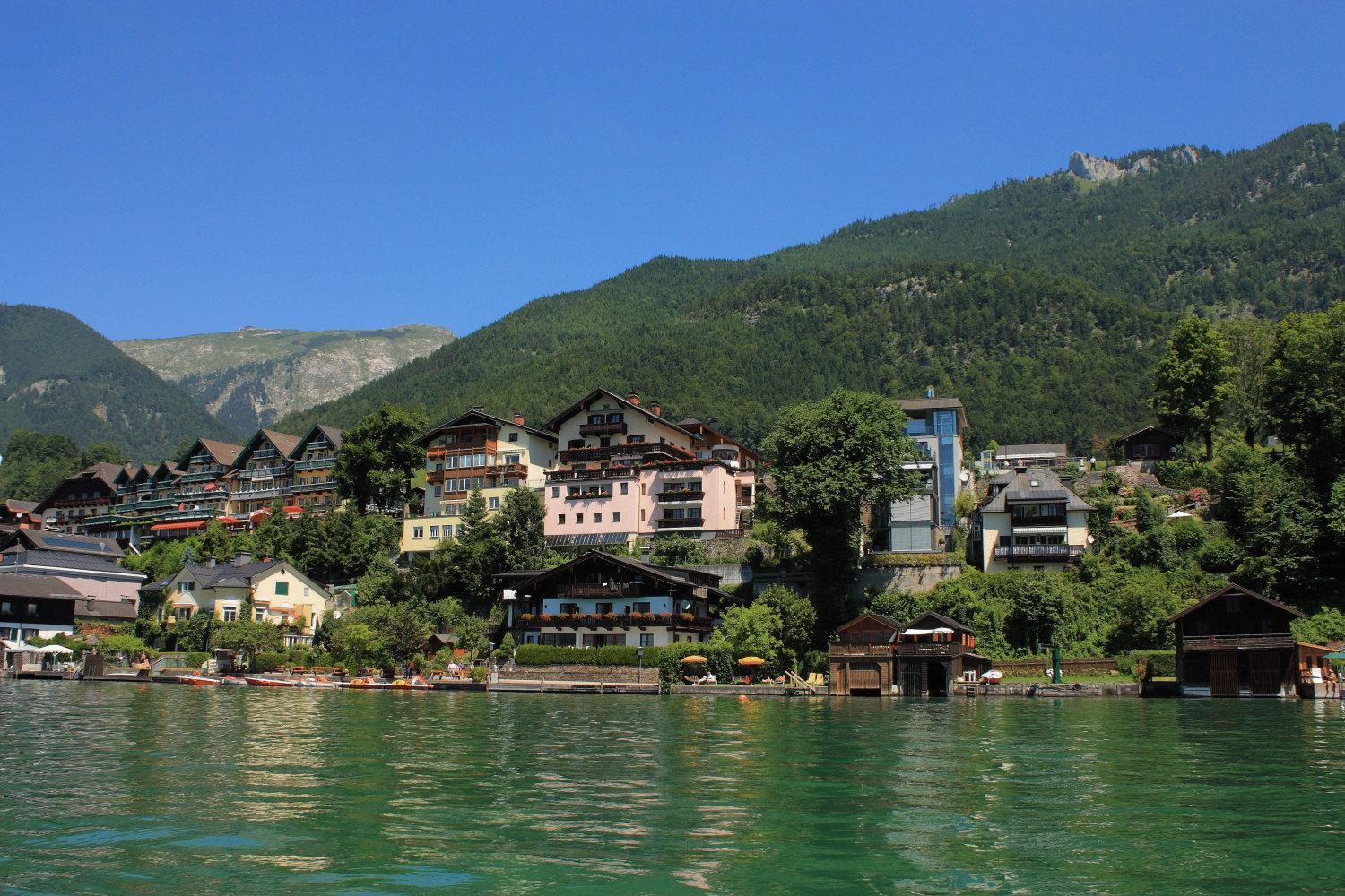 Pension Linortner Sankt Wolfgang im Salzkammergut Bagian luar foto