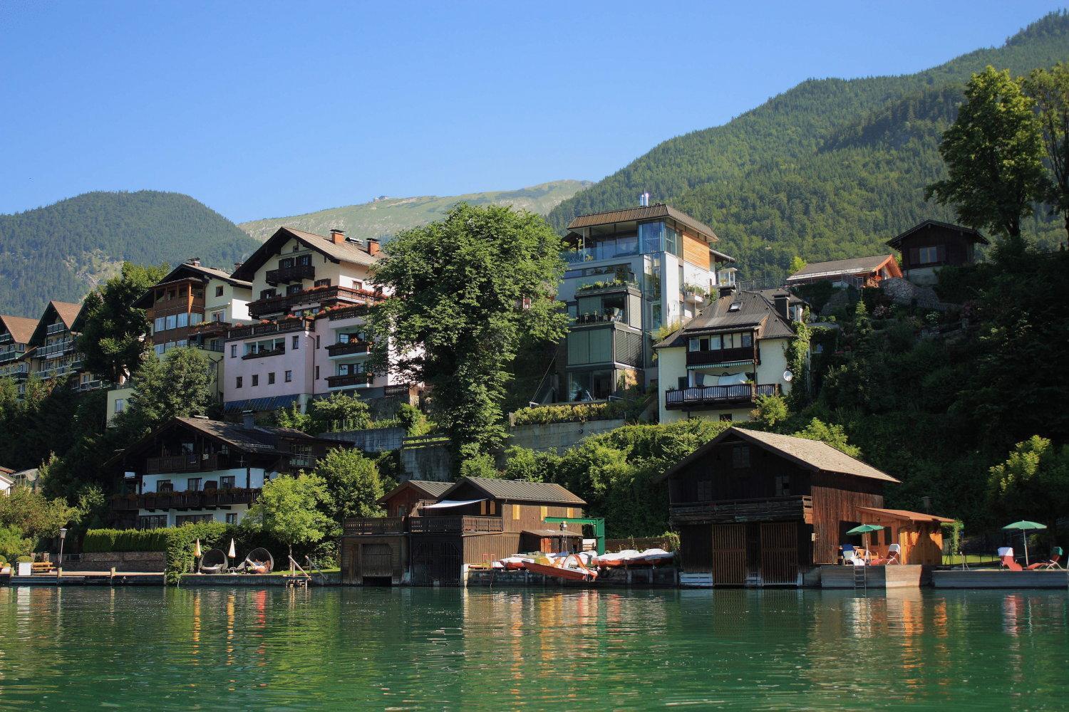 Pension Linortner Sankt Wolfgang im Salzkammergut Bagian luar foto